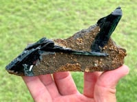 Image 1 of Vivianite & Ludlamite on Matrix Specimen |Brazil #2860