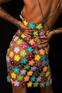 Image 4 of Flower link dress