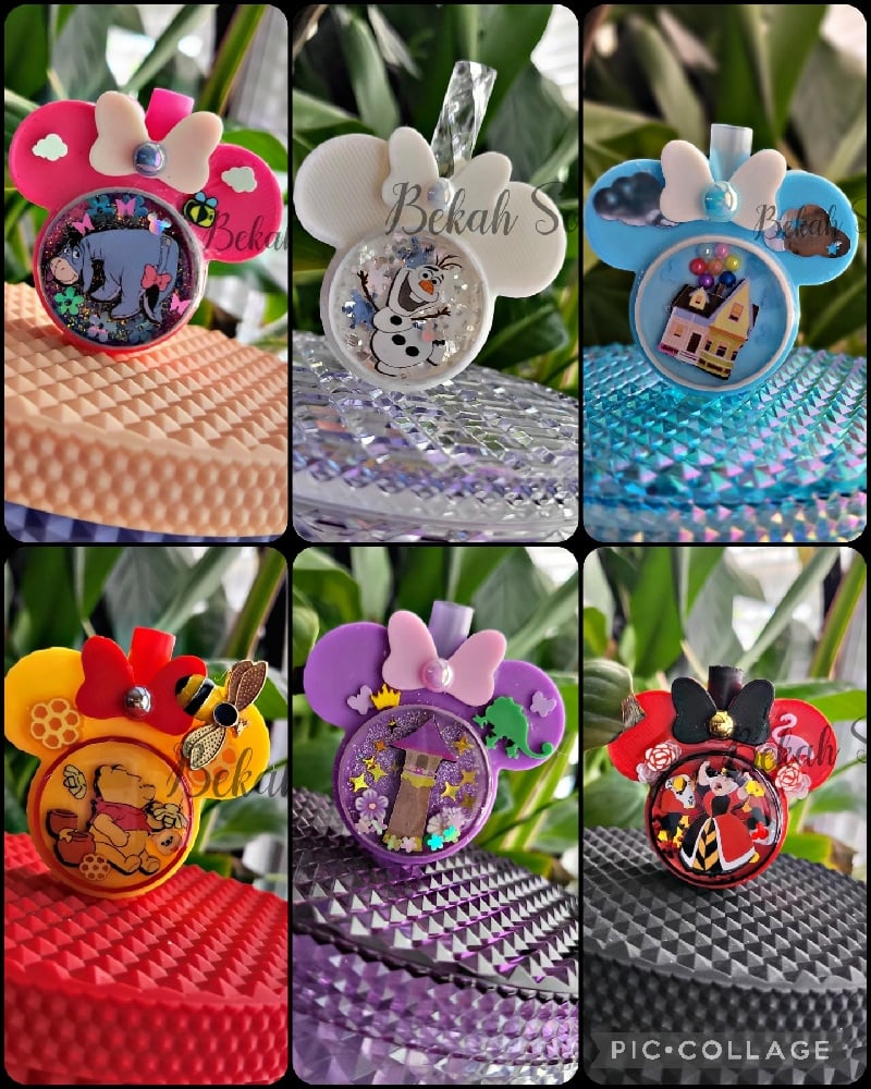 Image of Inspired Disney movie strawtopper 