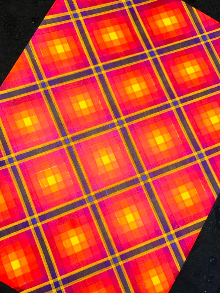 Image of Fire Gradient on a Grid