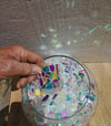 Huge 55% off SALE 10# Dichroic Borosilicate Glass Shreds Size #1 Mosaic Resin Craft  Copy Copy