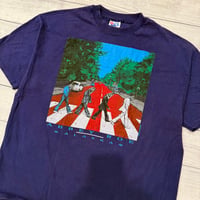 Image 2 of Vintage The Beatles Abbey Road Fish Tee - XL