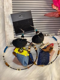 Image 7 of Gentle Breeze Large Hoops 