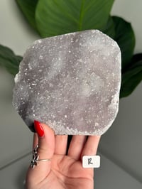 Image 18 of XL SELF STANDING COTTON CANDY APOPHYLITE CUT BASES -INDIA-