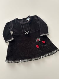 Image 1 of Vtg little me Black dress