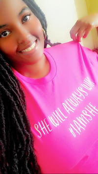 Pink - She Will Always Win T-Shirt 