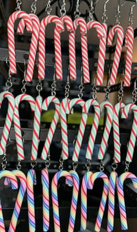 Image 1 of CANDY CANE EARRINGS BUNDLE