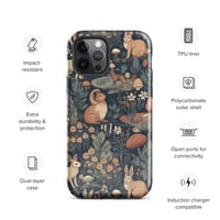 Image 12 of Woodland Creatures Boho Cottagecore Nature Inspired Cute Tough Case for iPhone®