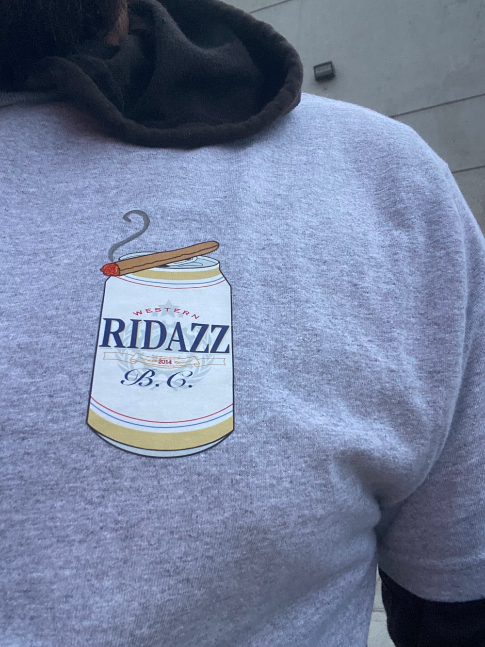 Shirt with Beer and Blunt 
