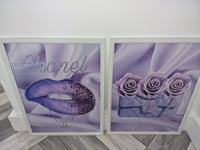 Image 1 of LILAC FASHION PRINT SET