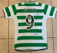 Signed Chris Sutton Celtic FC Shirt