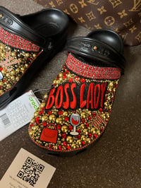 Image 1 of Boss lady crocs