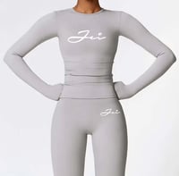 Women’s Grey JEI Leggings Set  