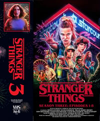 Image 1 of Stranger Things 3 VHS