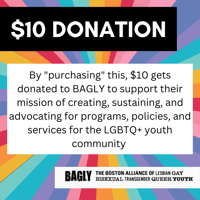 $10 donation to BAGLY