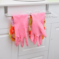 Image 15 of Kitchen Cabinet Door Towel Bar Stainless Steel Door Back Towel Hanging Holder 