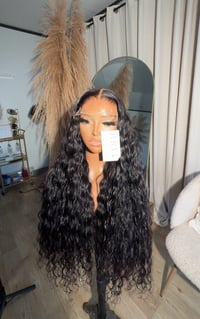 Image 2 of 6x6 hd loose deep wave closure wig
