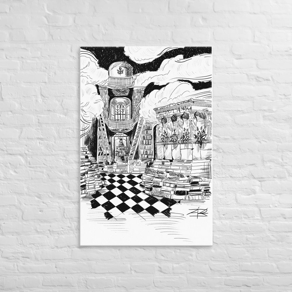 Kingdom in the sky on Canvas