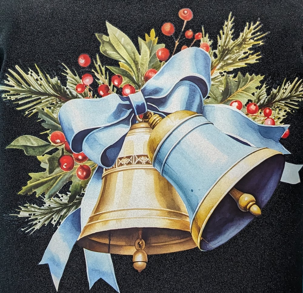 Image of Hello Winter Christmas Apron (black)