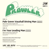 Image 2 of PROWLER - Pale Green Vauxhall Driving Man 7” JAW069 *pre-sale