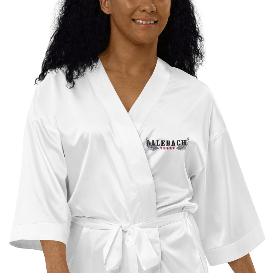 Image of Satin robe
