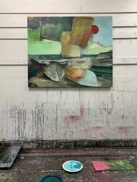 Image 3 of Painting / maleri / "Vilde drømme I" / 100x120 cm