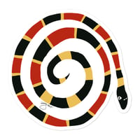 Image 1 of Sticker Coral Snake