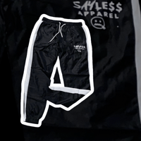 Windbreaker Track Pants (Black)
