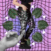 Image 3 of “Somewhere In The Lost World “ MyArt Leggings with Pockets