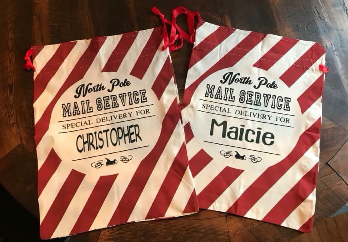 Image of Personalized Santa Sacks