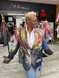 Image 2 of MAIN CHARACTER ENERGY CUSTOM BLAZER