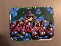 Image 2 of Awal “bboy” metal sign 