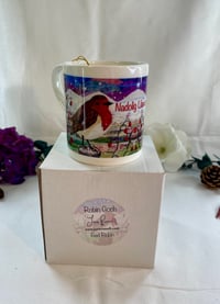 Image 2 of Robin Christmas China Mugs