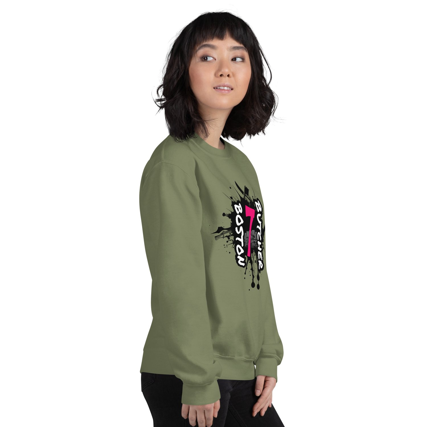 Image of Officially licensed Boston Butcher Unisex Sweatshirt