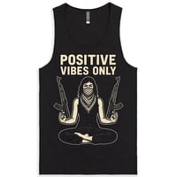 Image 1 of Positive Vibes Tank - Front - PRESALE 