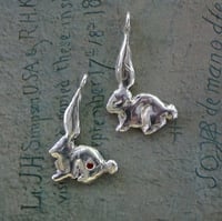 Image 1 of Silver Rabbit Pendant - made to order