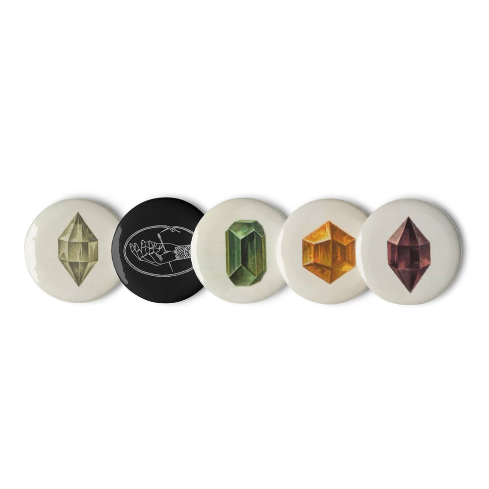 Image of Stigmata & Crystals 5 Pin Set