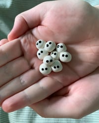 Image 1 of Handmade stack of 3 snowballs. 