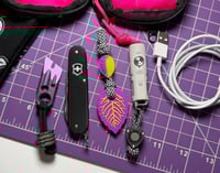 Image 6 of “Tropical Shock” Leaf/ Beads