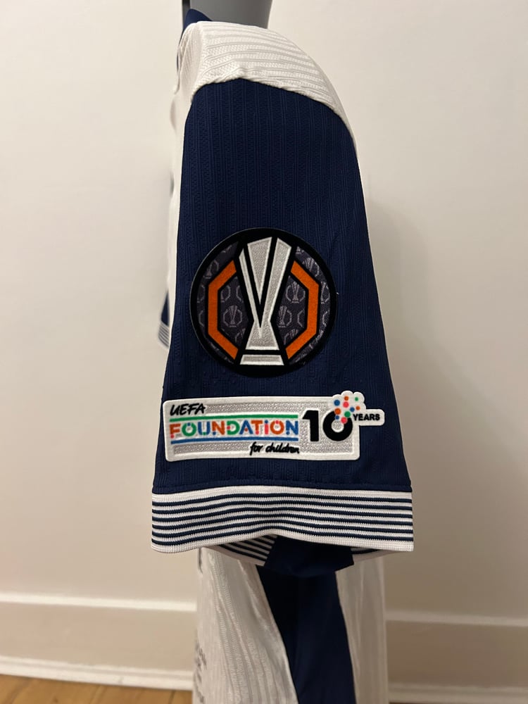 Image of Tottenham Hotspur “VAN DE VEN 37” Vaporknit 2024/25 Home Europa Final Shirt    (L)