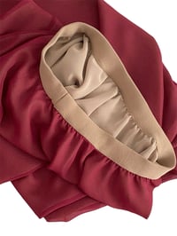 Image 6 of Reversible Chiffon Double layer rehearsal skirt ( Full circle skirt 360 degree)