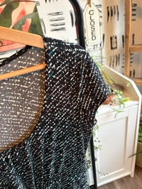 Image 2 of Printed cap sleeve dress 