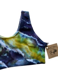 Image 5 of S (34) Cotton-Blend Tank Bralette in Sublime Geode Ice Dye