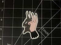 Image 2 of Devil in the Shadows Vinyl Sticker