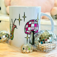 Image 3 of Spring Disco Fever Mug- Snail 