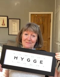 Image 2 of Framed Scandinavian phrases using 1930s Lexicon cards
