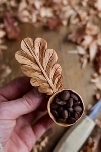 Image 10 of Oak Leaf~   Coffee Scoop 