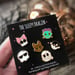 Image of Spoopy Friends Mini Pins / Board Fillers