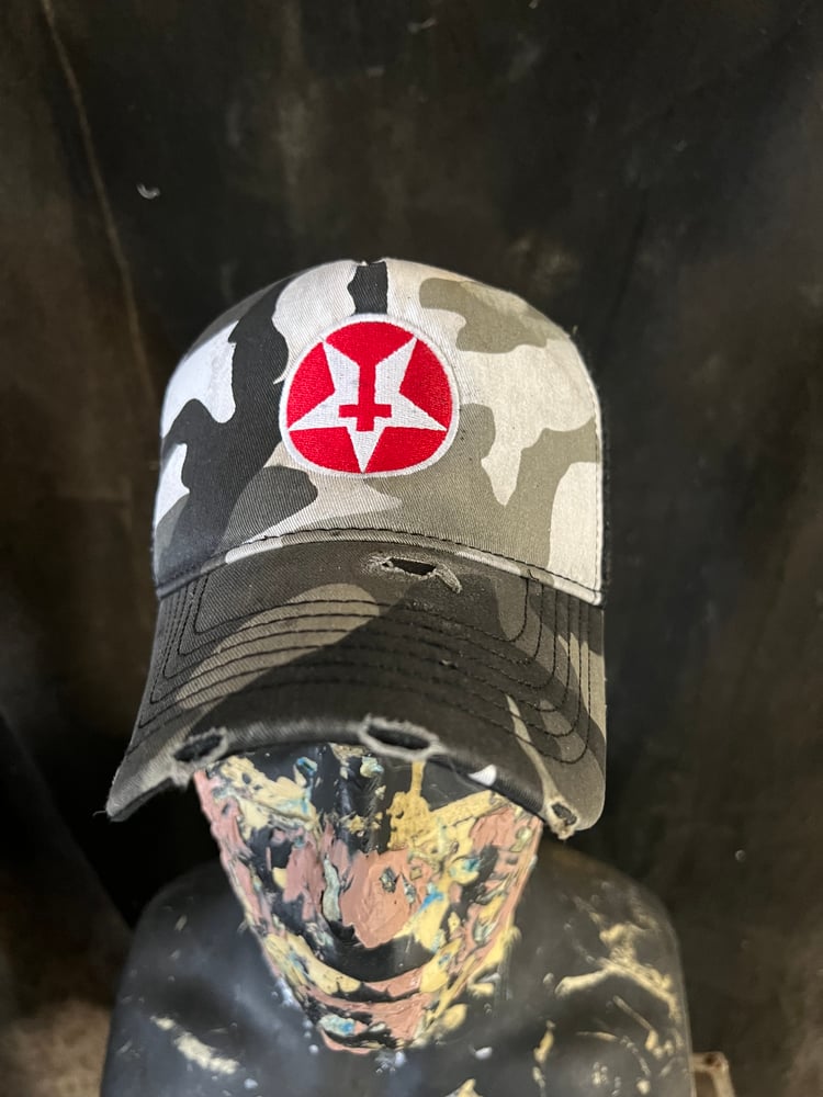 FloGrown Men's Digital Camo Patch Trucker Hat