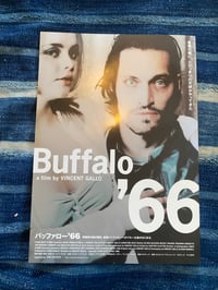 Image 1 of Vincent Gallo "Buffalo '66" miniposter/flyer type 1 